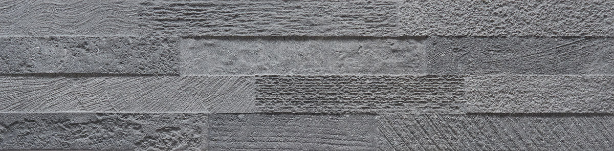 Aspen Dark 3D Porcelain Cladding 15x61cm