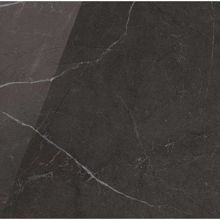 Original Style Tileworks Marmi Nero Marble Effect Polished Tile 60x60cm