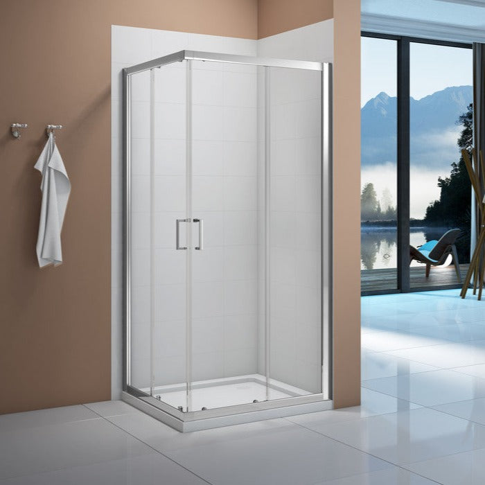 Merlyn Vivid Boost 800mm Corner Entry-Shower Enclosures-CAPSS0331-