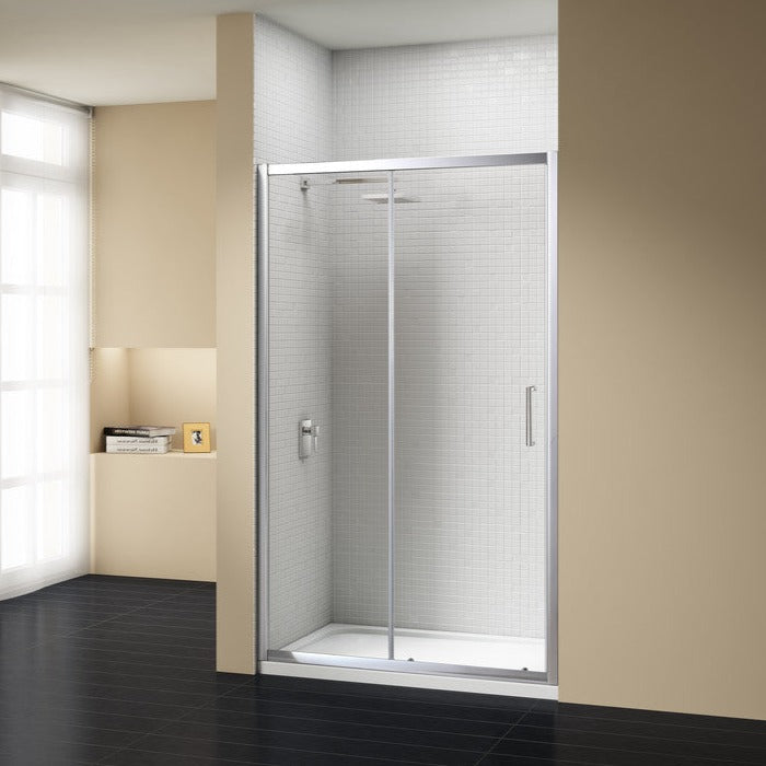 Merlyn Vivid Sublime 1100mm Sliding Door-Shower Enclosures-DIES1122-