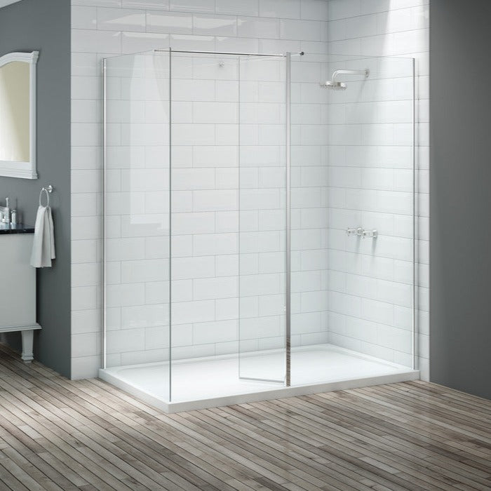 Merlyn Vivid Wet Room Panel 1100mm-Shower Enclosures-DIEW1104-