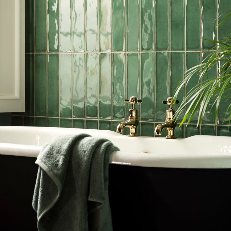 Original Style Tileworks Montblanc Emerald Tile 7.5x30cm