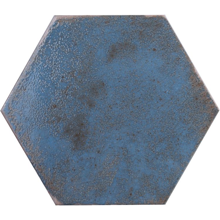 Original Style Tileworks Oken Hexagon Blue Tile 20x30cm