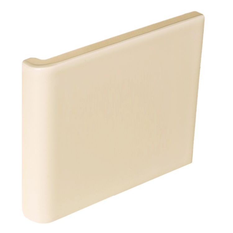 Original Style Artworks External Half Tile Wrapping Piece-County White-IM-0019400
