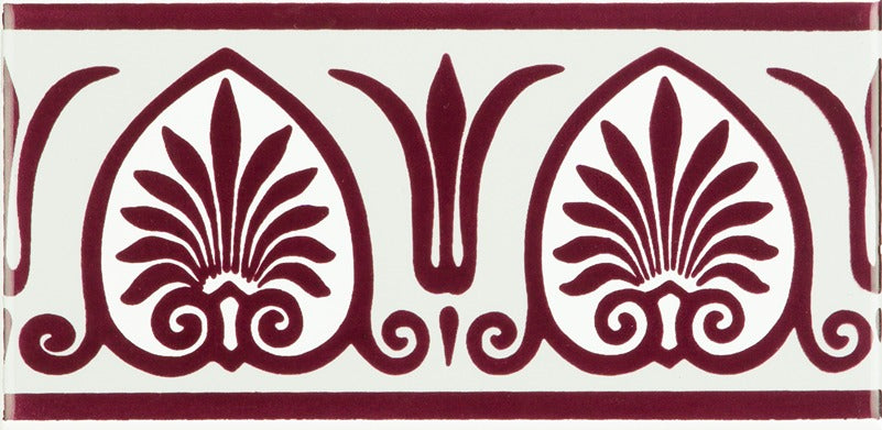 Original Style Artworks Parthenon Border-Burgundy-IM-0006305