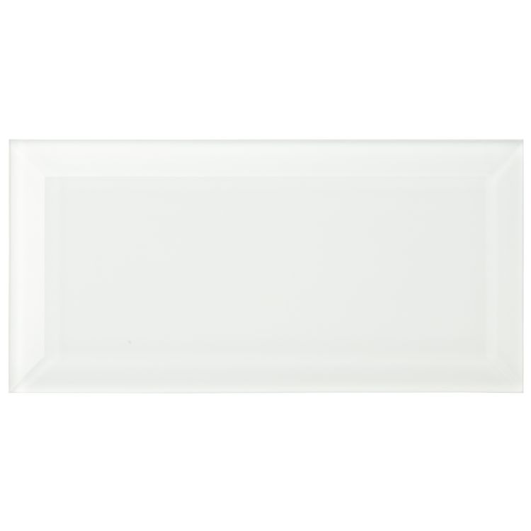 Original Style Glassworks Arctic Clear Glass Metro Tile 10x20cm-