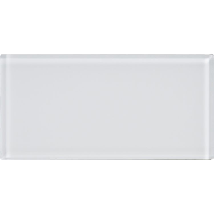Original Style Glassworks Arctic Clear Glass Tile 10x20cm-