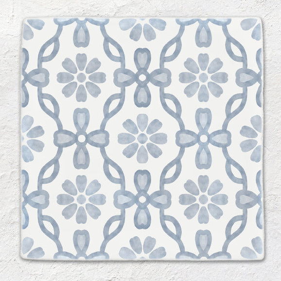 Original Style Jaipur Daisy Ceramic Wall Tile 13x13cm