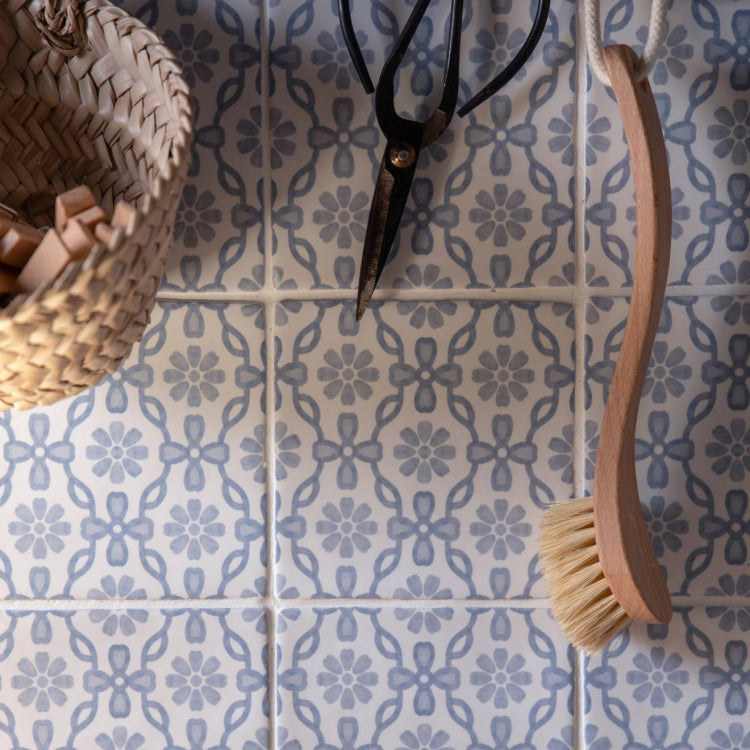 Original Style Jaipur Daisy Ceramic Wall Tile 13x13cm