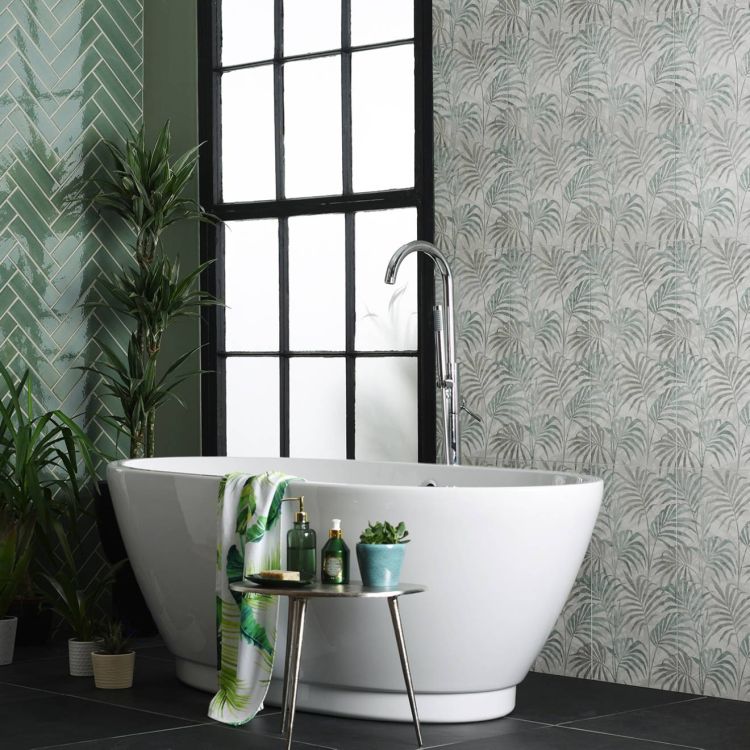 Original Style Living Eden Hothouse Matt Glazed Ceramic Tile 30x60cm-