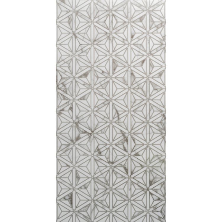 Original Style Living Palazzo Prisma Polished Glazed Ceramic Tile 30x60cm-