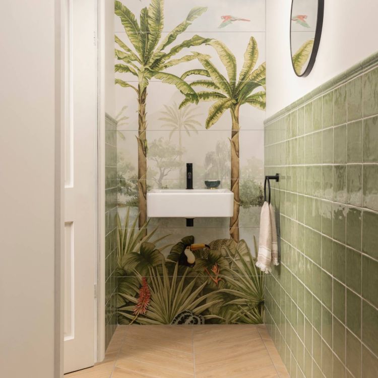Original Style Living Tropical Oasis Panel A 100x250cm-