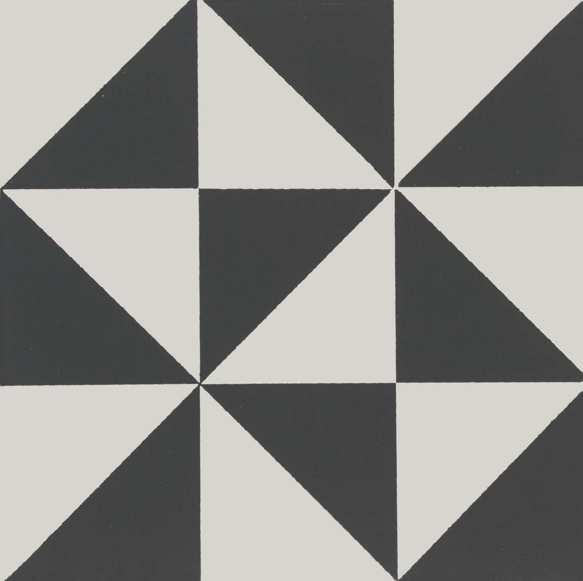 Original Style Odyssey Avignon Black on Dover White 15x15cm-