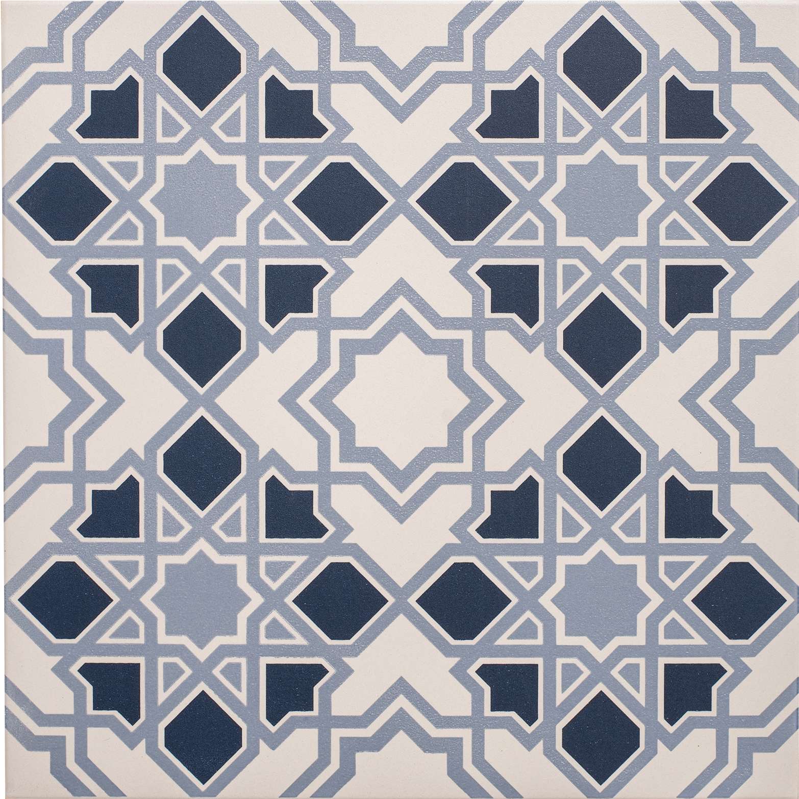 Original Style Odyssey Grande Bolero Light/Dark Blue on Chalk Tile 30x30cm-