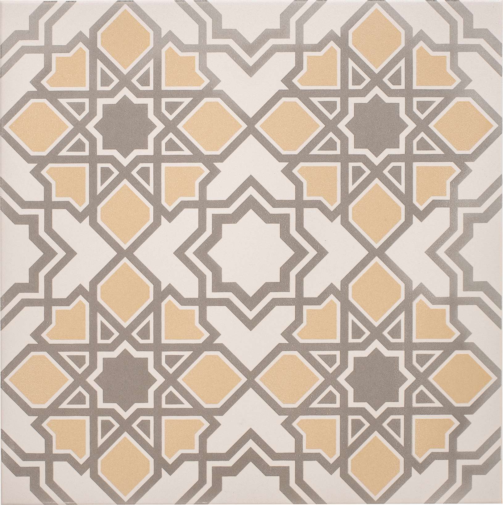 Original Style Odyssey Grande Bolero Yellow/Stone on Chalk Tile 30x30cm-