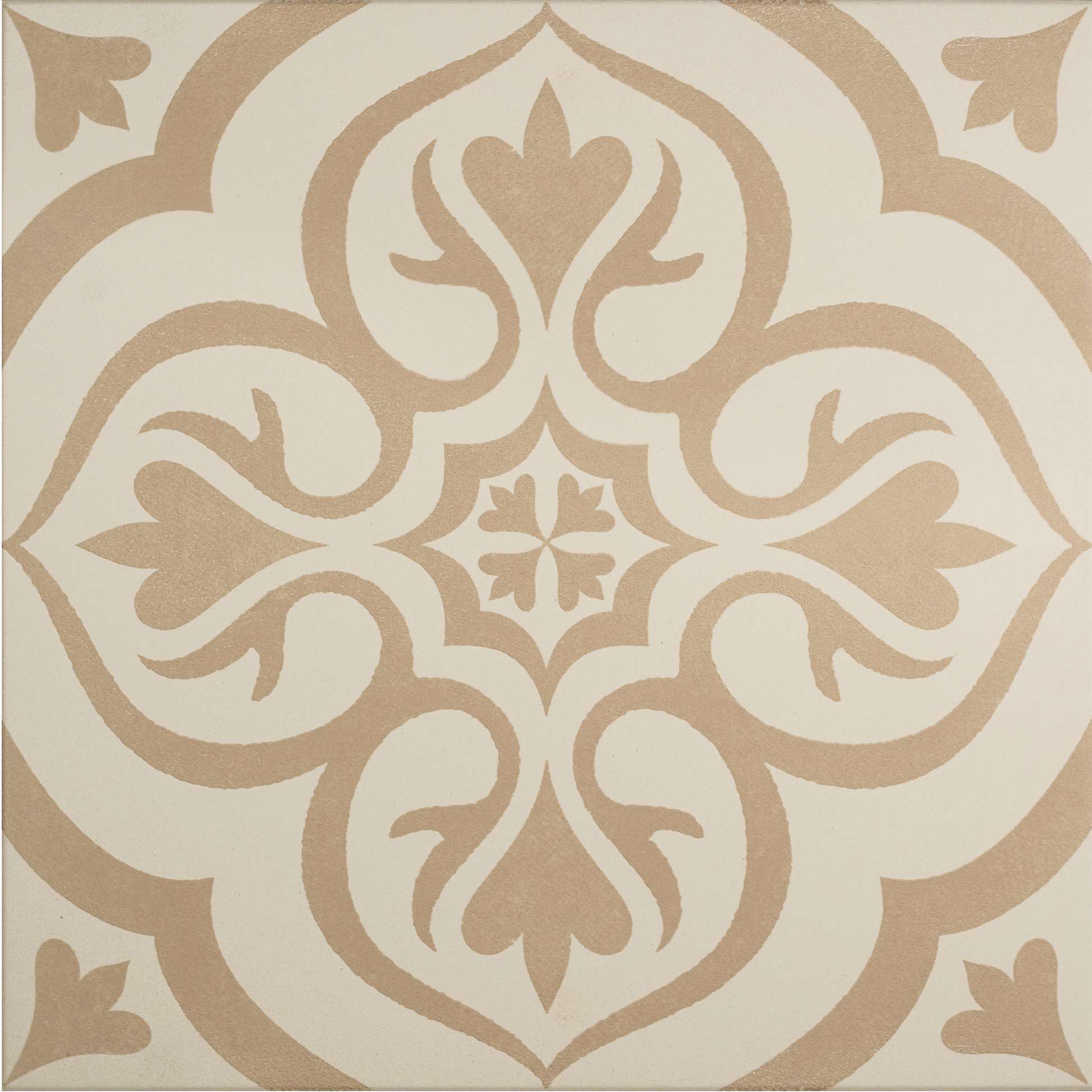 Original Style Odyssey Grande Knightshayes Taupe on Chalk Tile 30x30cm-