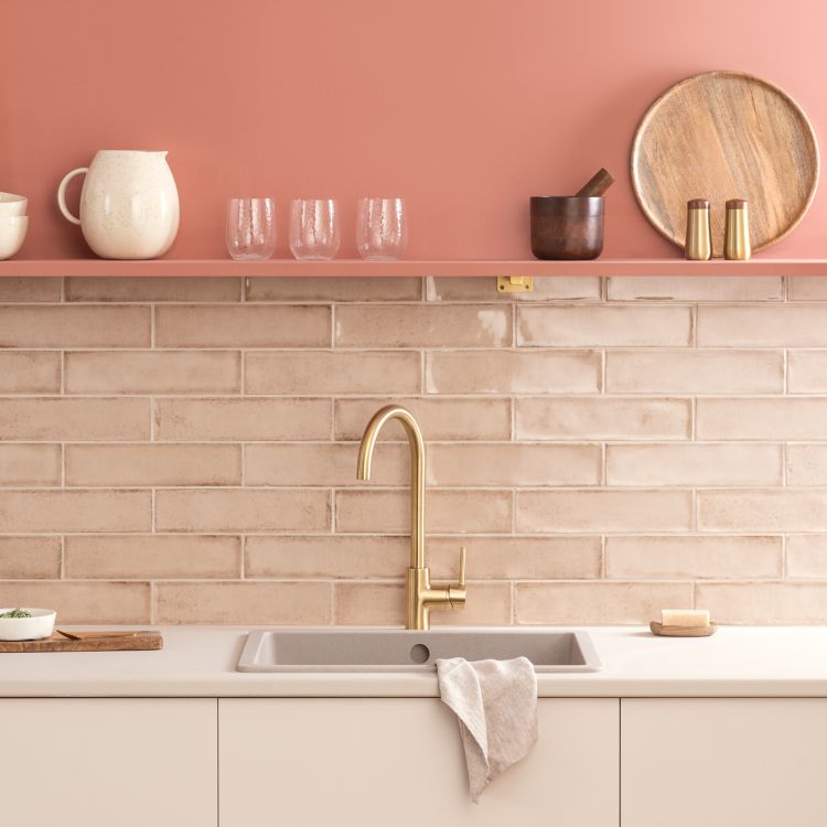 Original Style Tileworks Montblanc Taupe Tile 7.5x30cm-