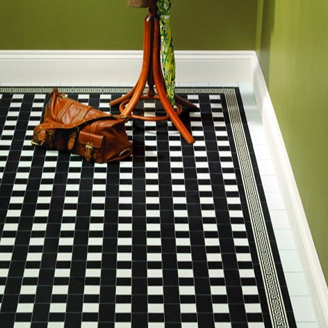 Original Style Victorian Greek Key Corner-Floor-Tile