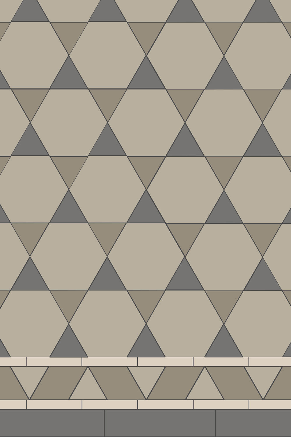 Original Style Victorian Hexham Pattern-Floor-Tile