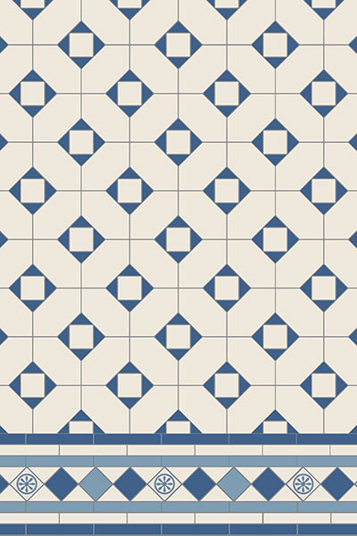 Original Style Victorian Huntingdon Pattern-Floor-Tile
