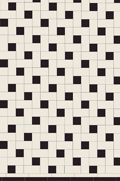 Original Style Victorian Lincoln Pattern-Floor-Tile