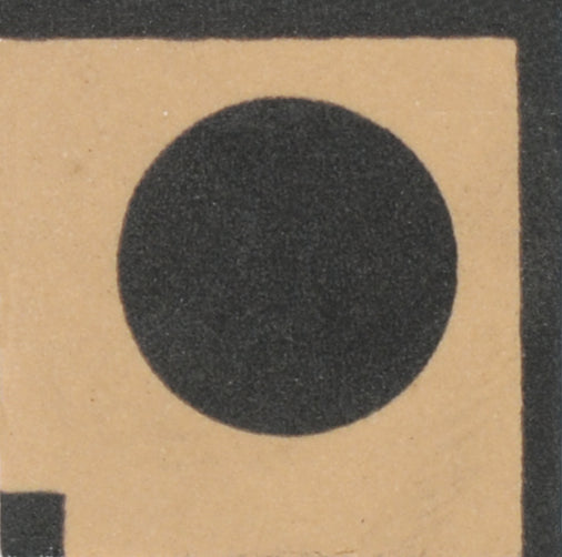 Original Style Victorian Melbourne Corner-Black Spot on Buff-IM-0015854-Floor-Tile
