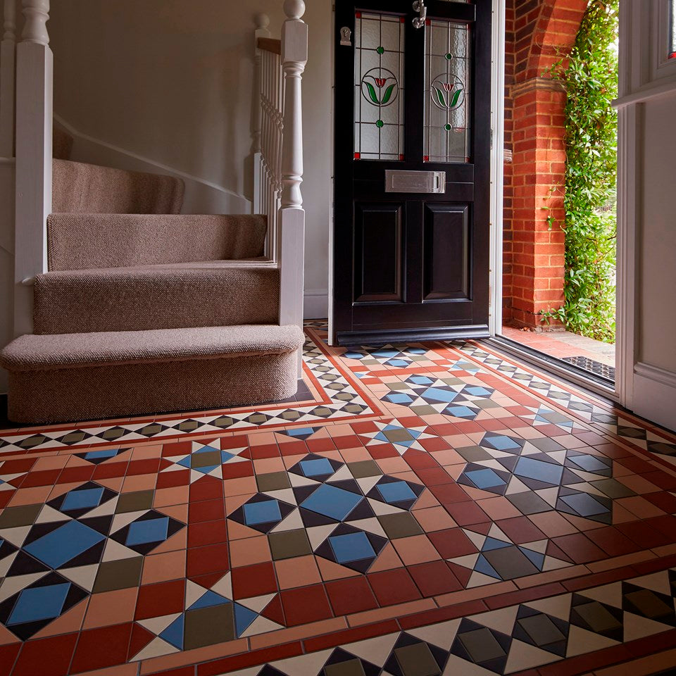 Original Style Victorian Osborne Pattern-Floor-Tile
