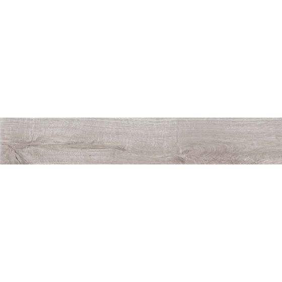 Daintree Grey Matt Porcelain Wood Effect Tile 10x59cm