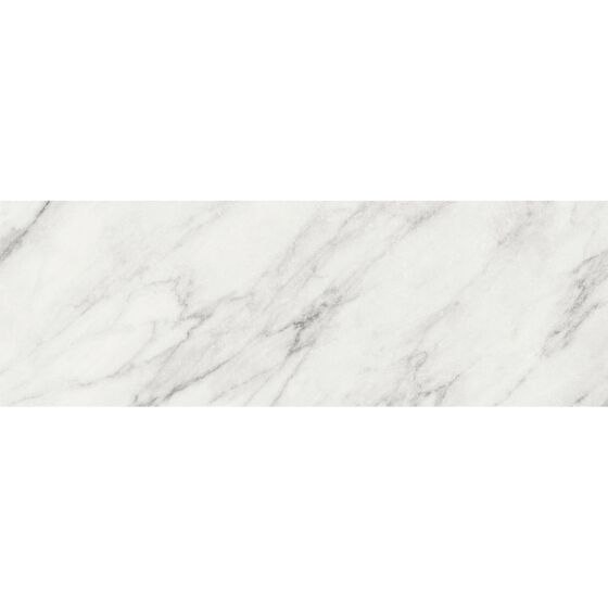 Verona Terma White Ceramic Wall Tile 25x75cm