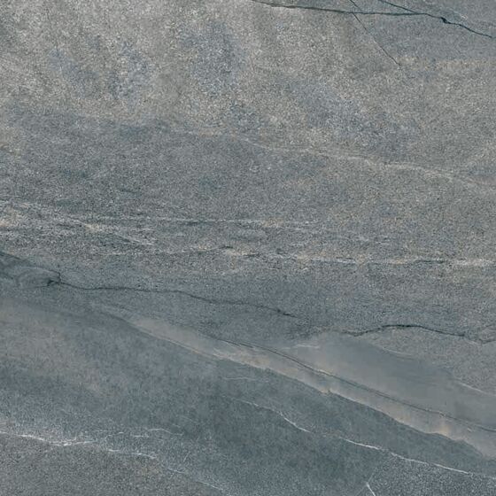 Frontera Graphite Semi-Polished Glazed Porcelain Wall and Floor Tile 90x90cm