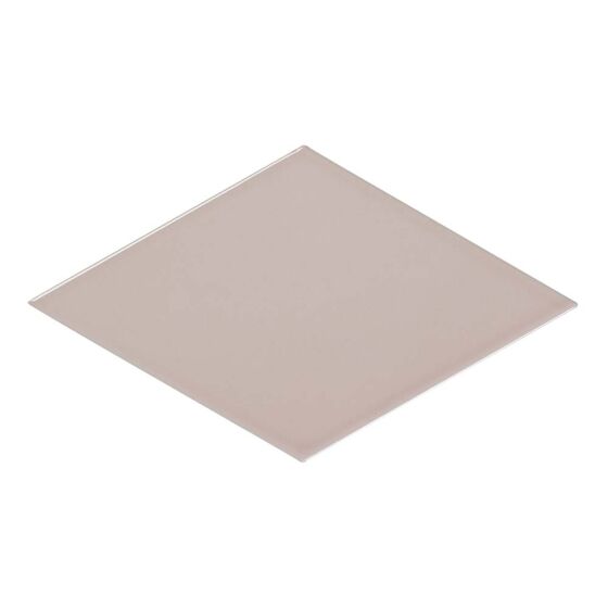 Vintage Rhomboid Pink Ceramic Wall Tile 15x26cm
