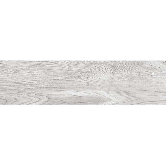 Sherwood Smoke Grey Porcelain Wood Effect Tile 15x60cm