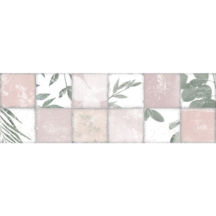 Original Style Living Patchwork Botanical Rose Tile 30x100cm