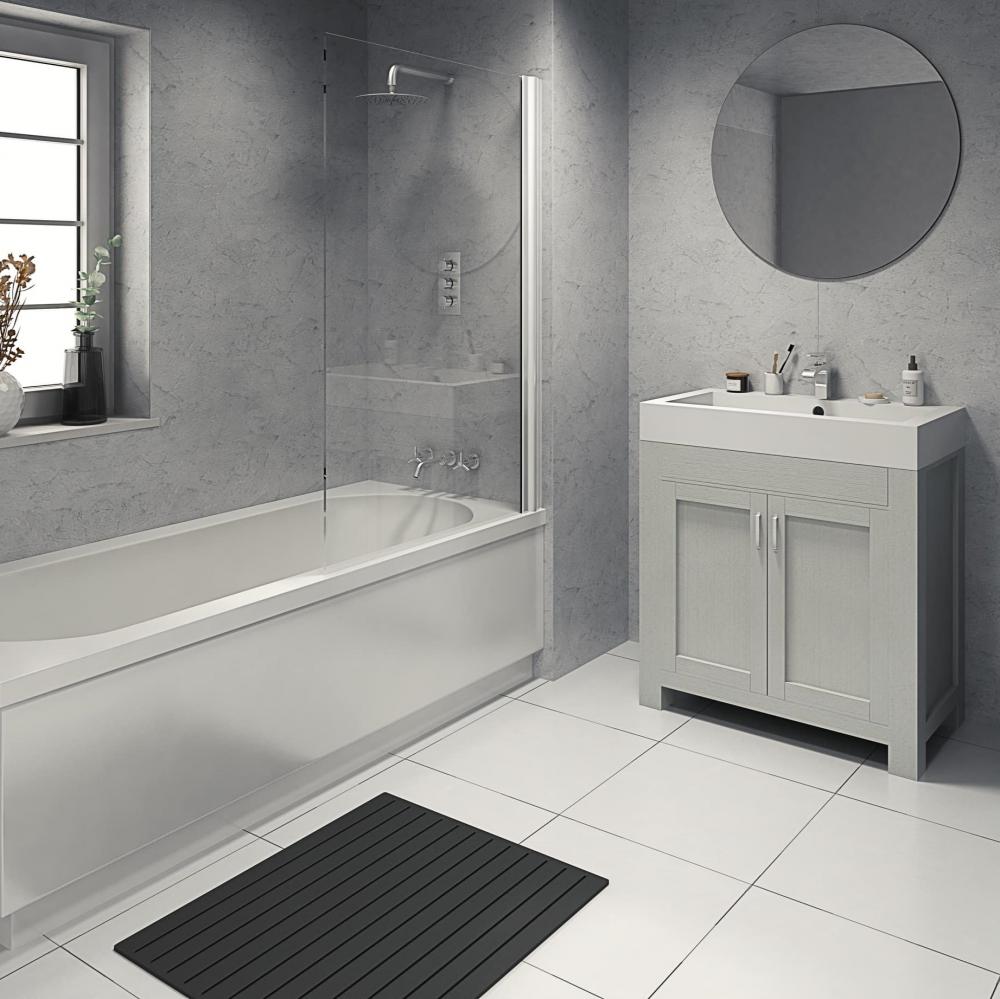 Perform Panel Grey Bonito 1200x2400mm Bathroom Wall Panels-7228