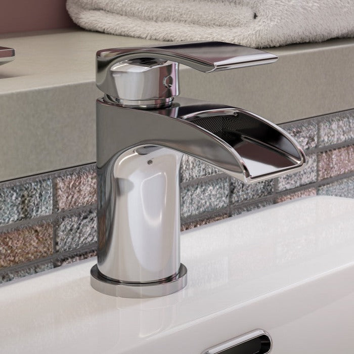 Reims Basin Mixer - Chrome-Basin Taps-DITS1250-