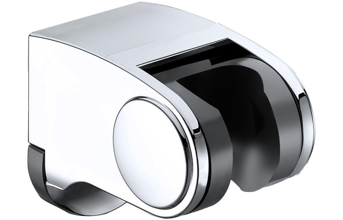 Round Wall Bracket - Chrome-Shower Accessories-DICM0662-