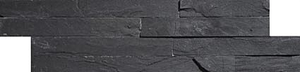Splitface Black Slate Cladding 10x36cm
