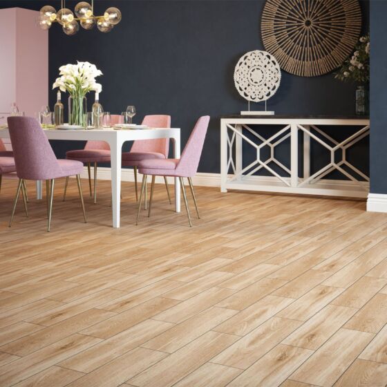 Sherwood Oak Porcelain Wood Effect Tile 15x60cm