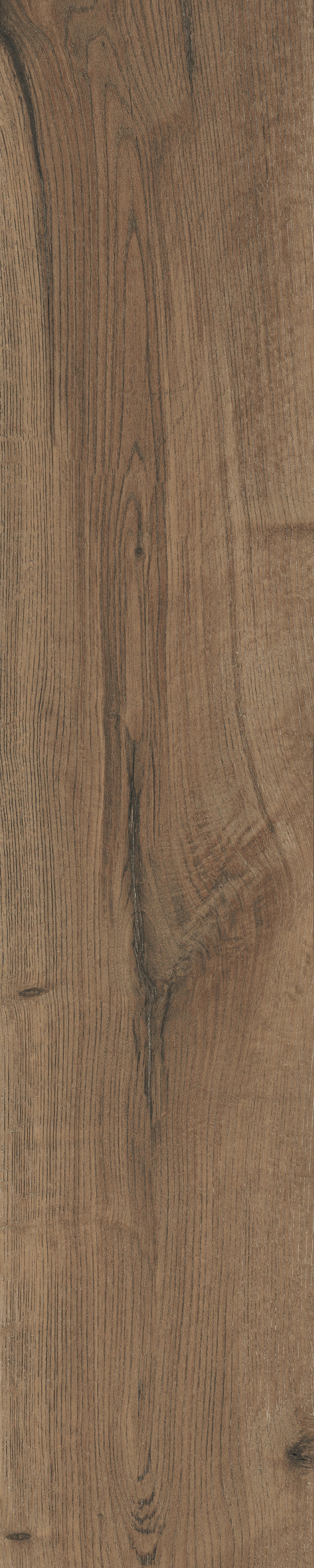 Soul Dark Oak Wood Effect Porcelain Floor Tile 23.3x120cm