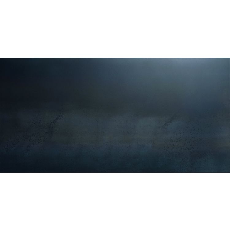 Original Style Tileworks Steel Midnight Blue Rectified Glazed Metallic-finish Porcelain Tile 60x120cm