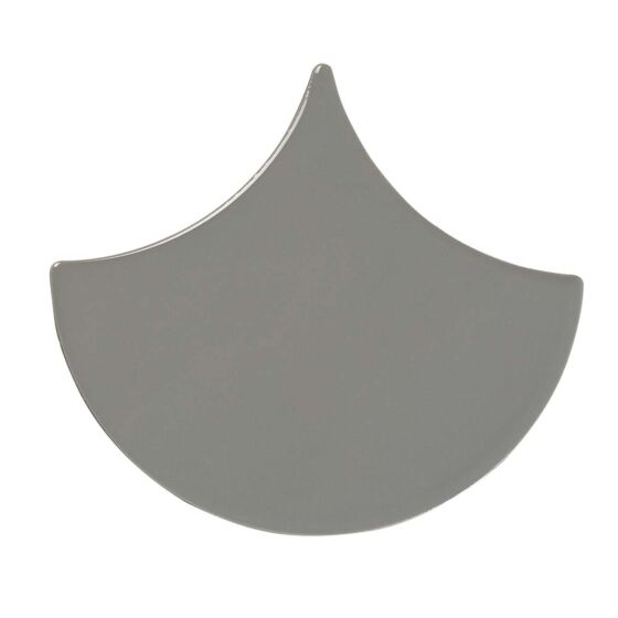 Teardrop Grey Ceramic Wall Tile 10.6x12cm