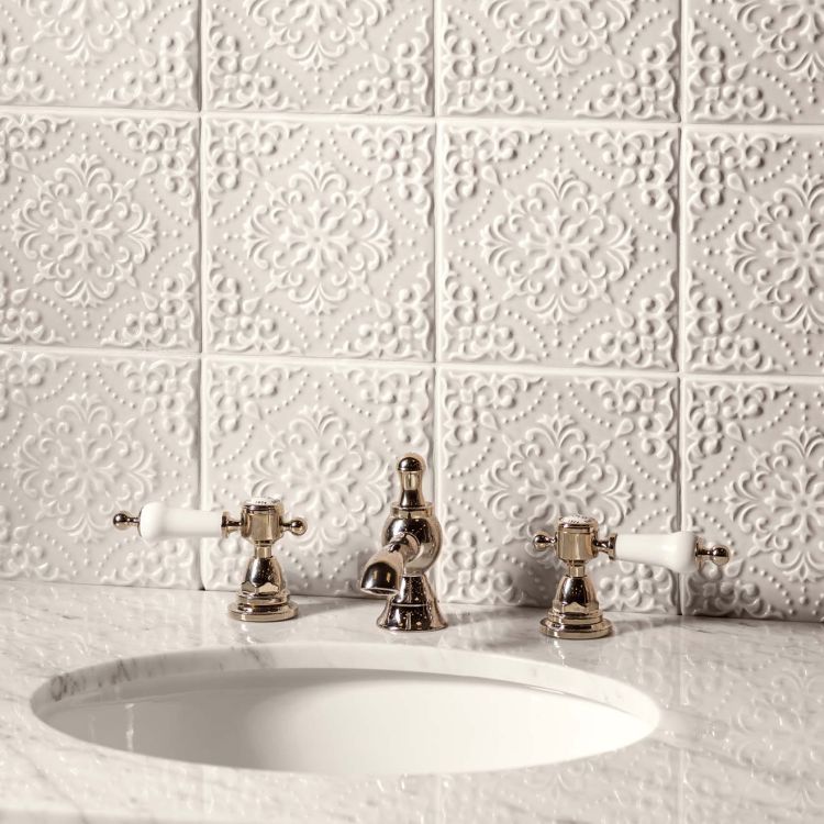 The Winchester Tile Collection Artisan Highgrove Embossed Tiles-
