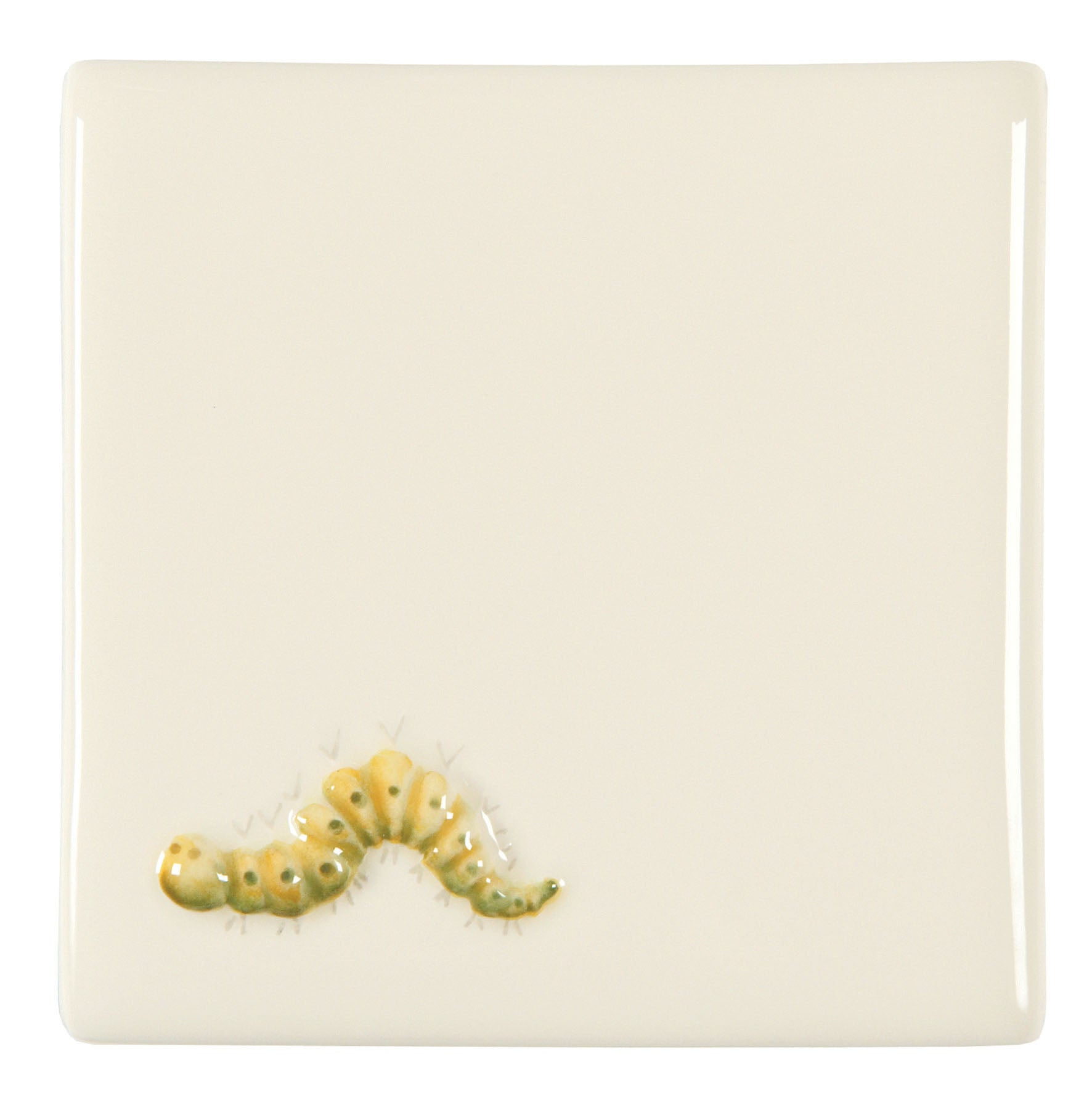 The Winchester Tile Collection Classic Bugs on Off White-Caterpillar On Off White-IM-0011848