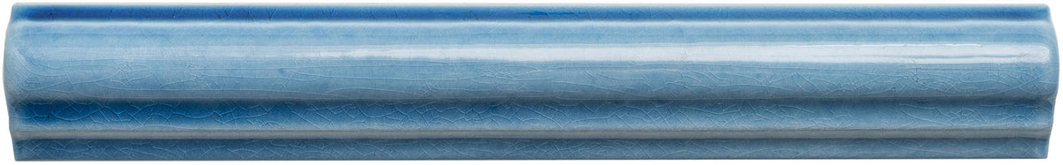The Winchester Tile Collection Residence Arcadian Crackle Ogee Moulding-Teal Ogee-IM-0023838