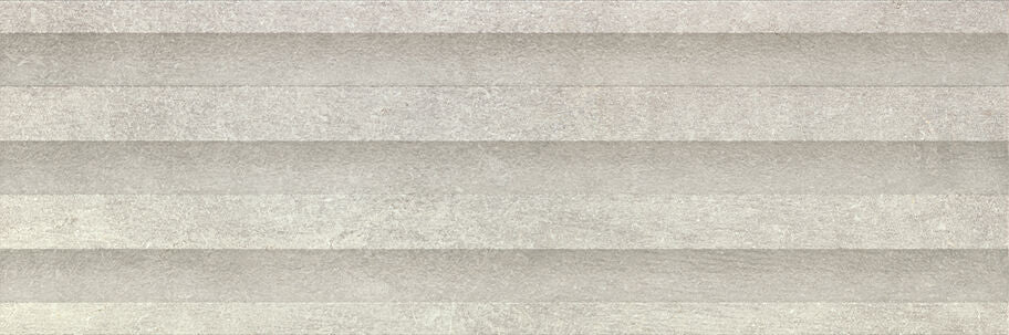 Brooklyn Grey Matt Ceramic Decor Wall Tile 30x90cm