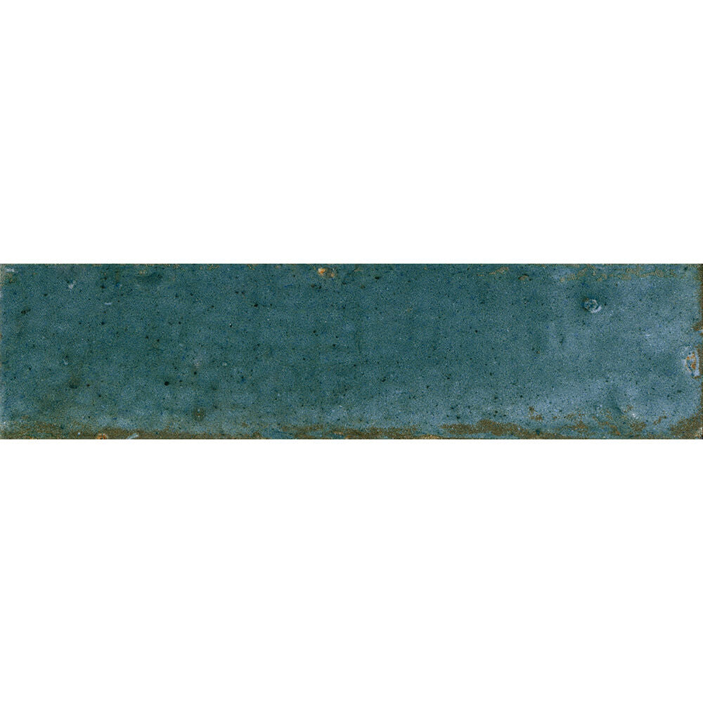 Hope Blue Gloss Ceramic Wall Tile 7.5x30cm