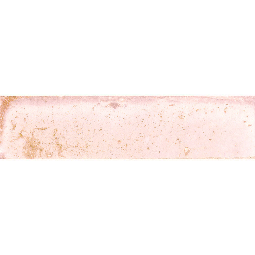 Hope Rose Gloss Ceramic Wall Tile 7.5x30cm