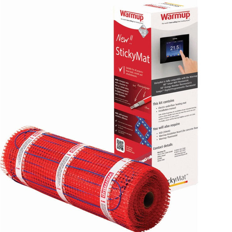 Warmup Sticky Mat 150W-Heating-DIAC0022-1m²-