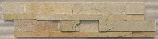 Split Face Desert Natural Stone Wall Cladding 15x60cm