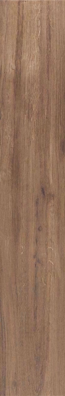 Stylwood Brown Wood Effect Porcelain Tile 15x90cm